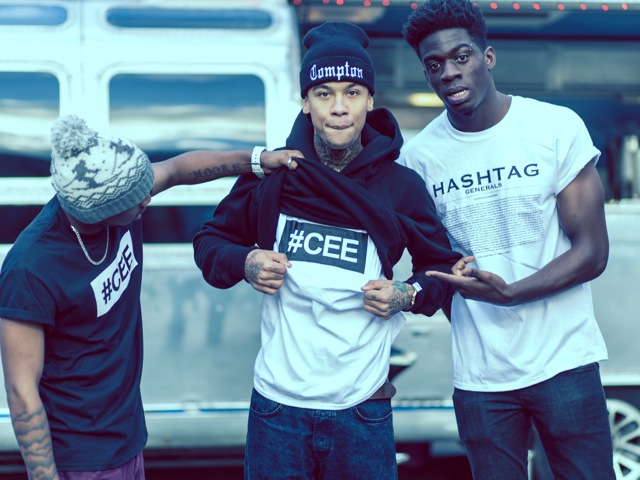 Professional Photography Three Black Men Wearing Black And White Hashtagcee And Generals T-Shirts And Hoodies