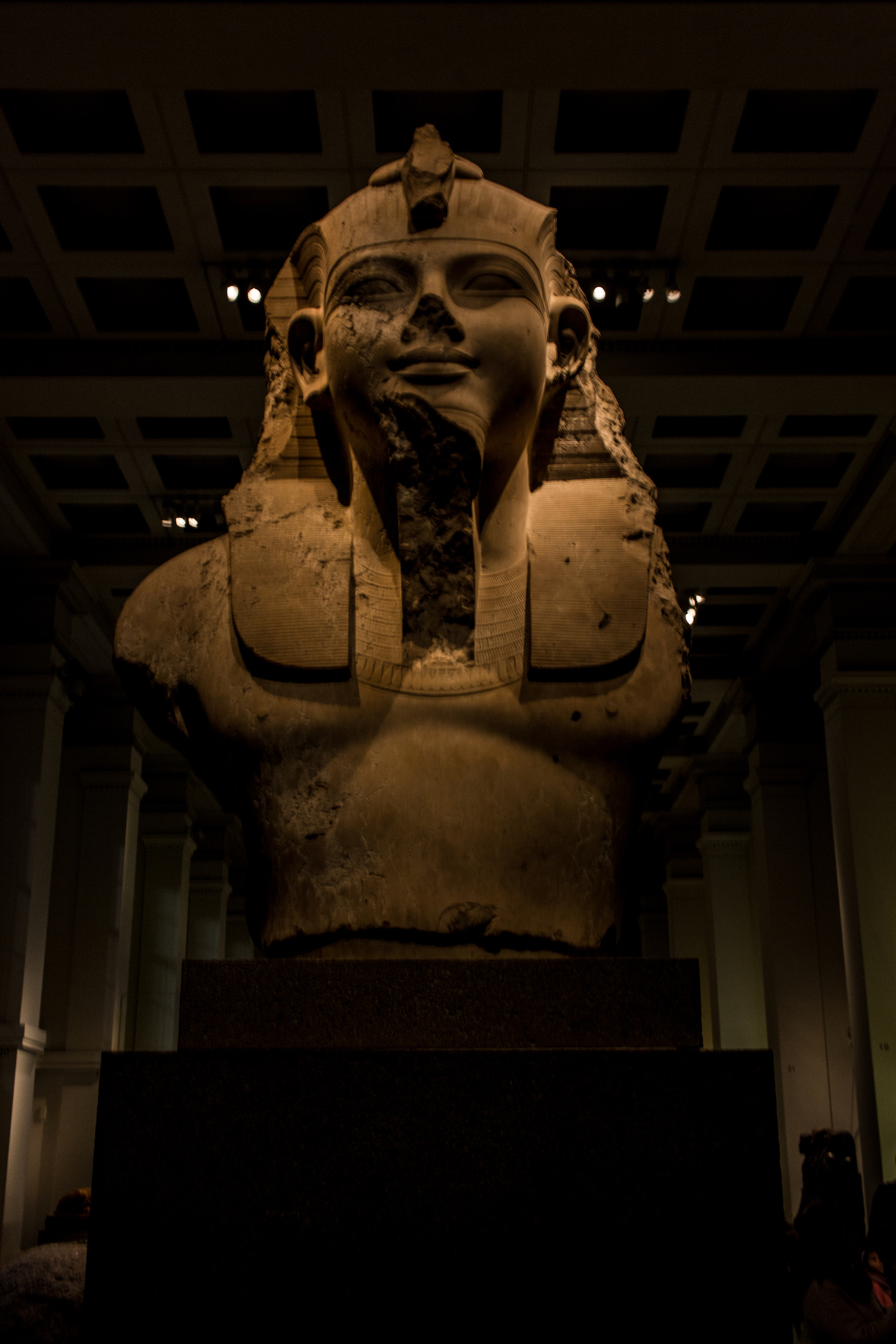 Professional Photography Stone Sculpture From Kemet Egypt Of King Amenophis III In British Museum London