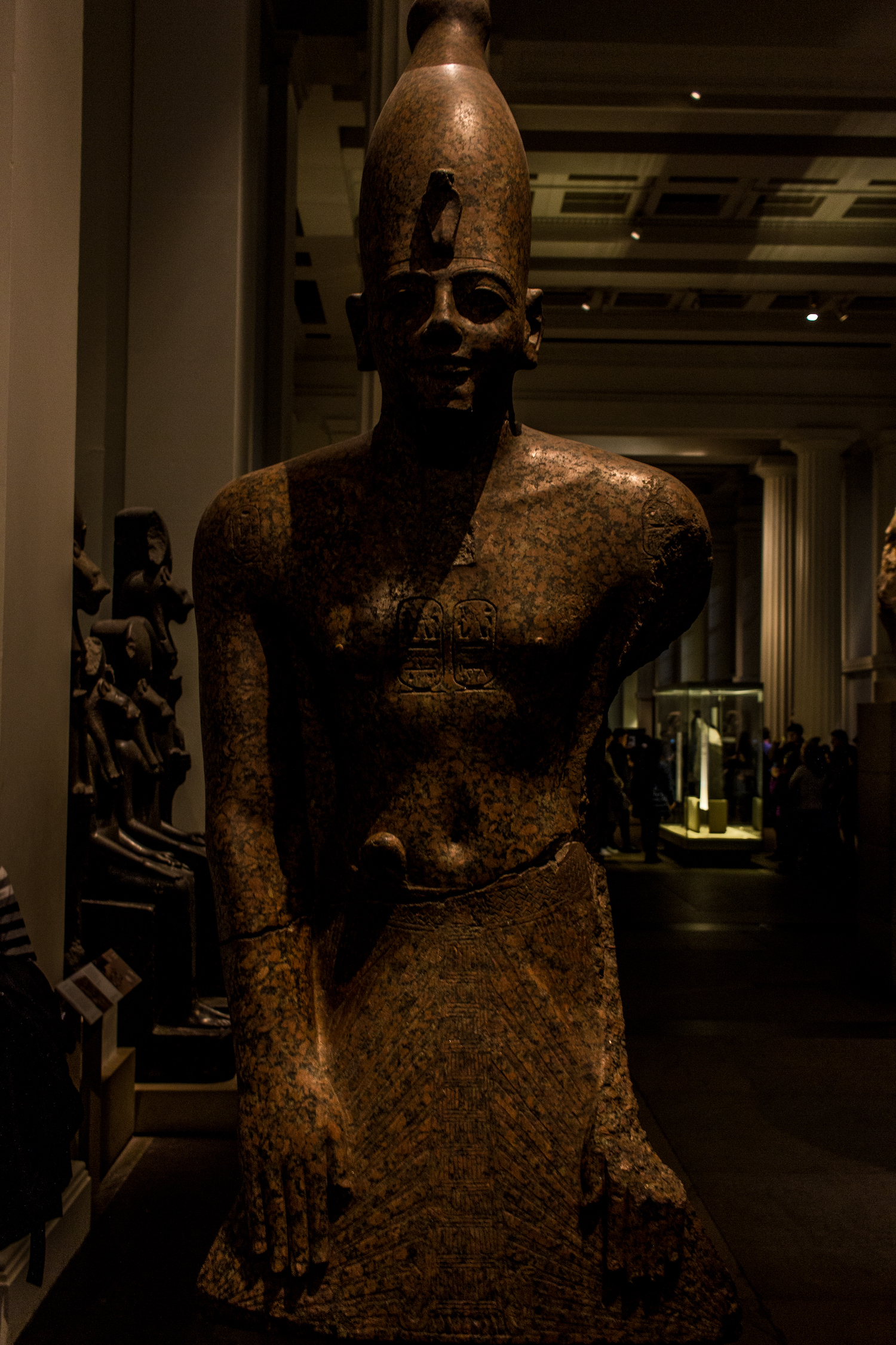 Professional Photography Stone Sculpture From Kemet Egypt Of King Amenophis III In British Museum London