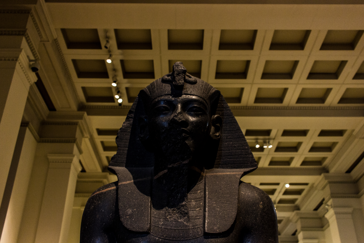 Professional Photography Stone Sculpture From Kemet Egypt Of King Amenophis III In British Museum London