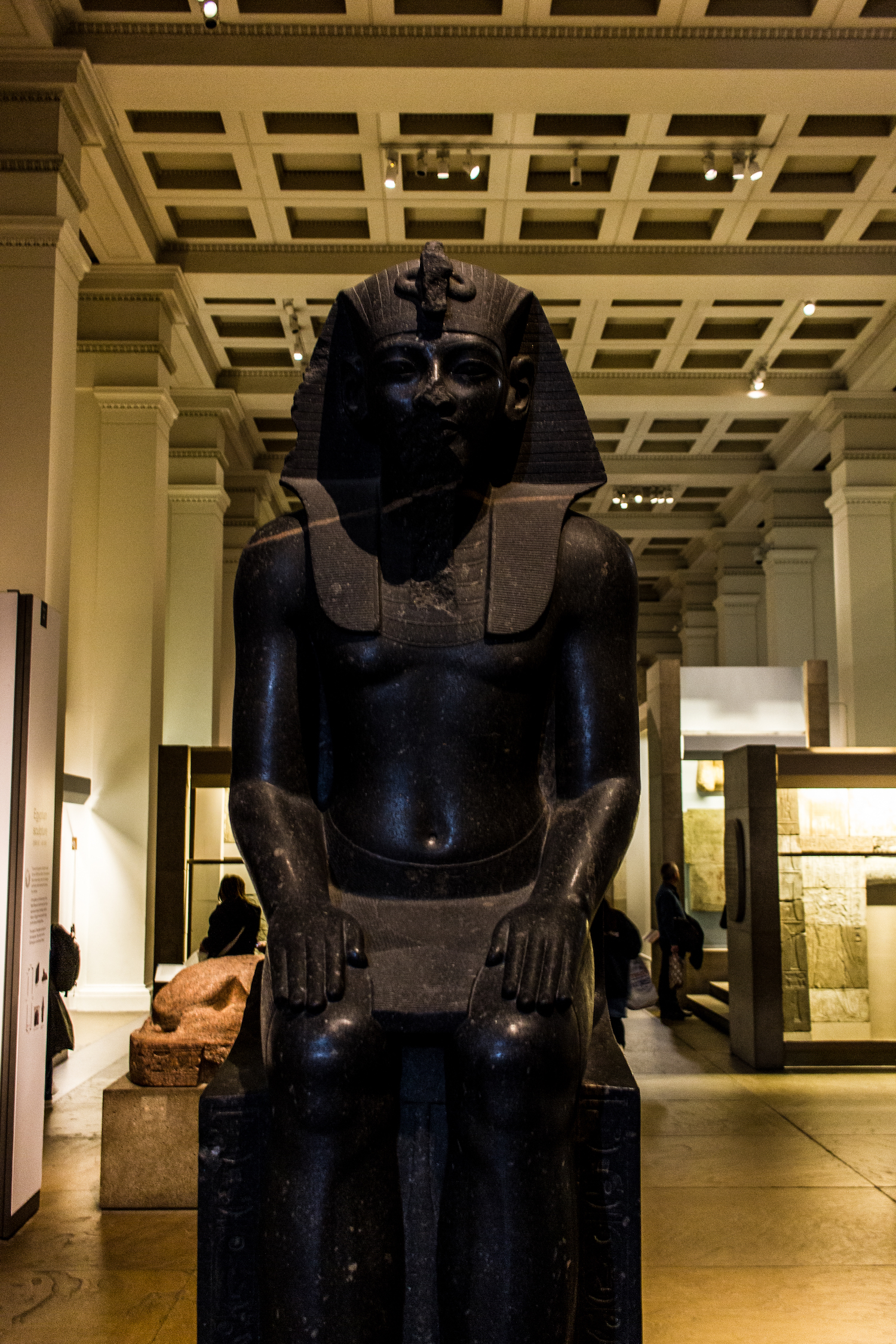 Professional Photography Stone Sculpture From Kemet Egypt Of King Amenophis III In British Museum London