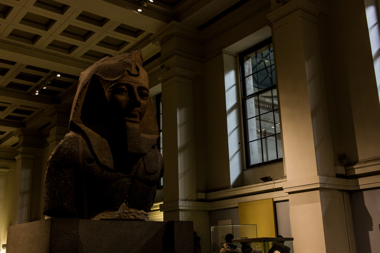 Professional Photography Stone Sculpture From Kemet Egypt Of King Ramses II In British Museum London