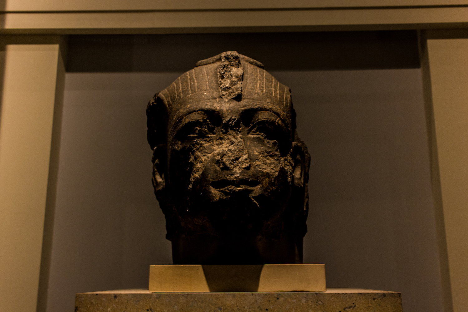 Professional Photography Stone Sculpture From Kemet Egypt Of King Tuthmosis IV In British Museum London