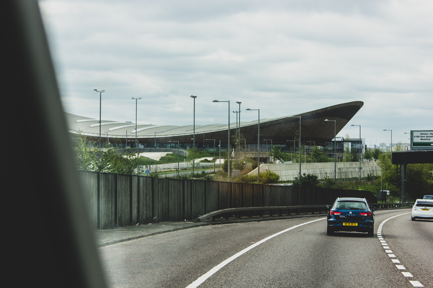 Professional Photography A12 Moterway Approaching London Equators Centre In Stratford